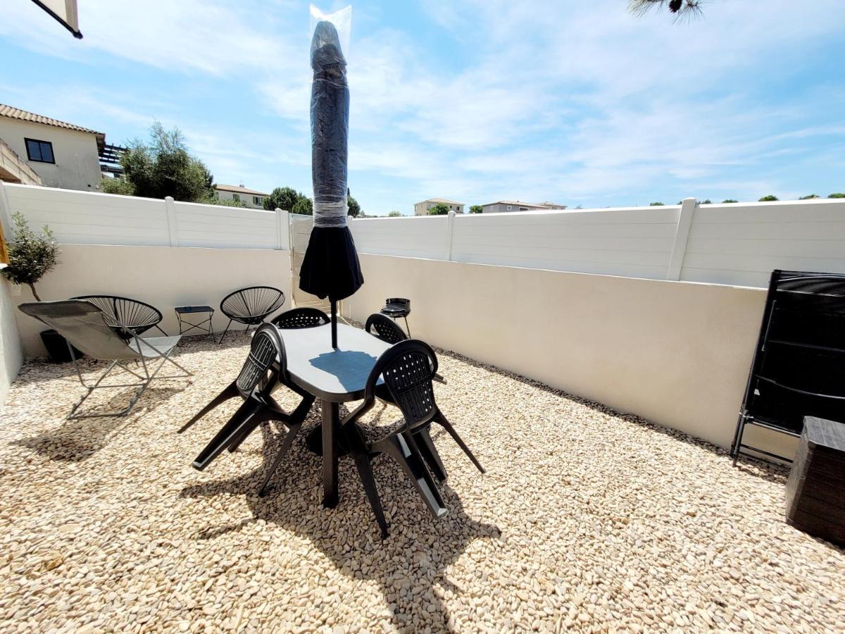 Logement Independant "Les Coquelicots", Terrasse Proche Des Plages Et Montpellier Juvignac Exteriör bild